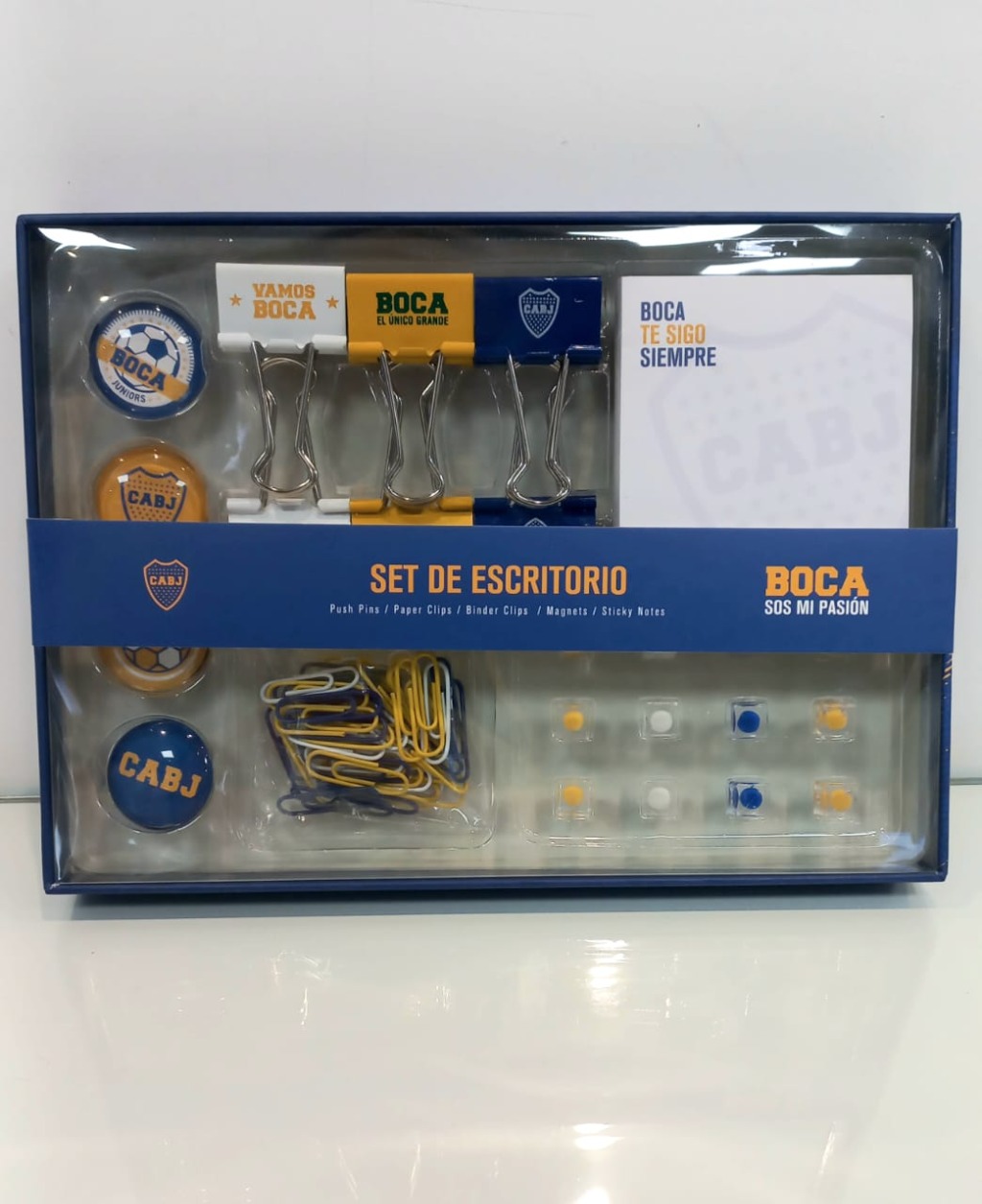 SET DE ESCRITORIO DE BOCA 5 ART. 